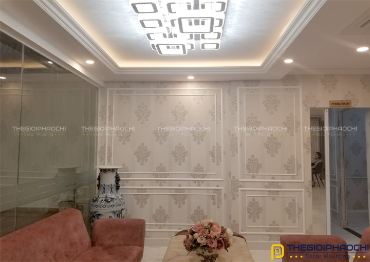 Trang Trí Phào Chỉ Nội Thất Thẩm Mỹ Viện Uyên Anh